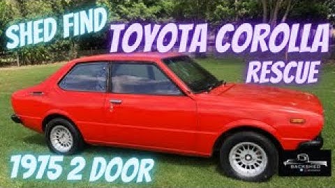 EP21 SHED FIND CLASSIC KE30 TOYOTA COROLLA FIND AND RESCUE , WILL IT RUN? ABANDONED FOR YEARS