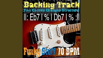 Backing Track Two Chords Changes Structure Eb7 Db7
