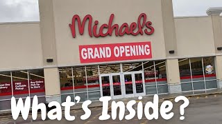Michaels' grand opening is today