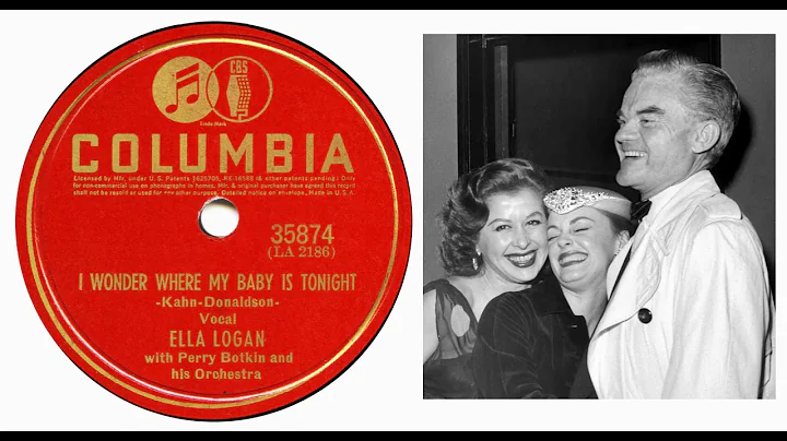 Ella Logan with Perry Botkin orchestra, Spike Jones on drums & cowbells!