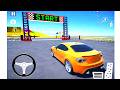 Mega Ramp Car Jump 😱 Can This Car Survive? Extreme Crash Gameplay | Android Car Racing Game