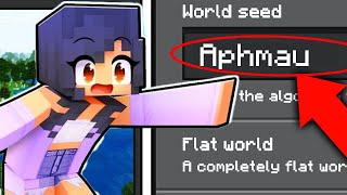 Minecraft : Whats On this APHMAU SEED? (Ps5\/XboxSeriesS\/PS4\/XboxOne\/PE\/MCPE)