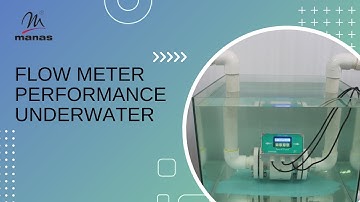 Flow meter performance underwater