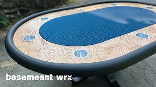 DIY poker table from your old dining table