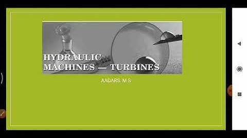 KTU- fluid machinery KAPLAN TURBINE