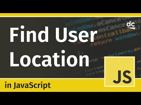 Using the Geolocation API - JavaScript Tutorial