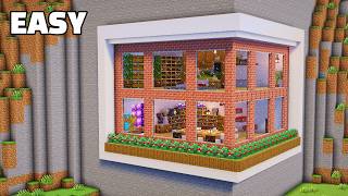 Minecraft Best Modern Mountain House Tutorial