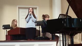 Video thumbnail of "Sometimes He Whispers  (Vision Baptist College)"