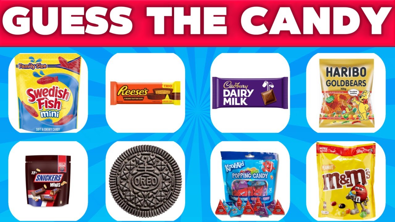 Guess The Candy 🍬 | How Many of These Candies Do You Know? | Abem Quiz