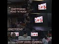 GHETTODVD speaks at Chief Domo funeral and mentions 600 breezy sharing his post #viral #trending