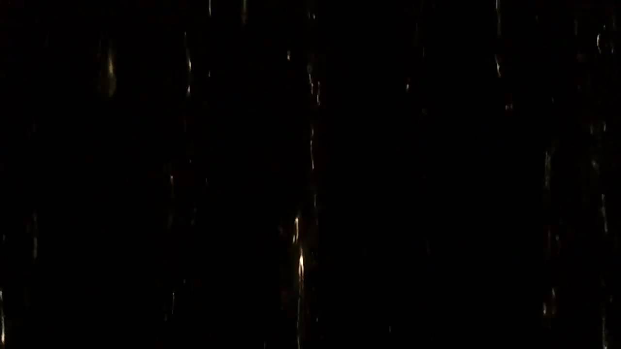 Rain with black background - YouTube