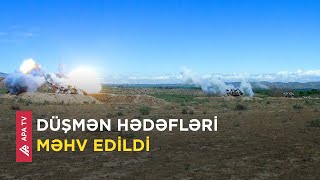 Döyüş əməliyyatları zamanı digər qoşun növləri ilə qarşılıqlı əlaqə yaradılıb - APA TV