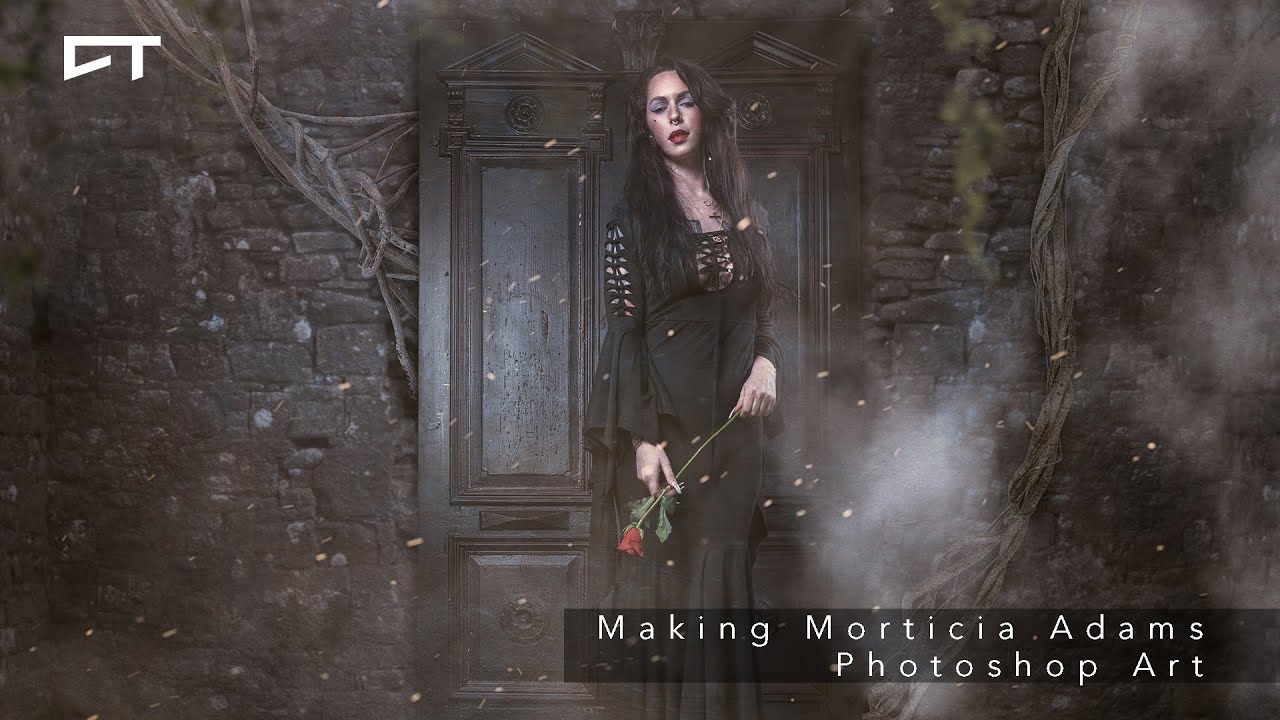 Making Morticia Adams (Patreon Live Stream Fantasy Photography)