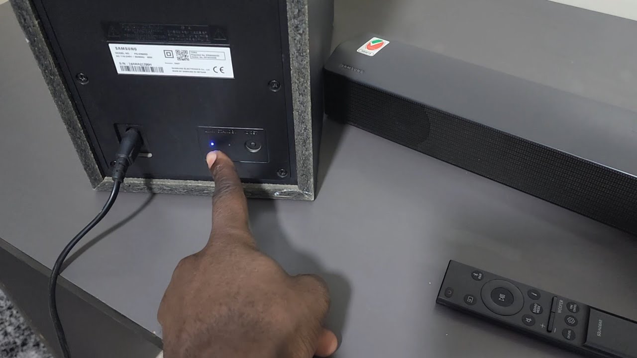 How to Fix Samsung Soundbar Subwoofer Pairing Issues - Quick Fix