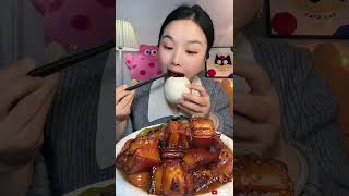 Just a casual dinner... if you call it a mountain of pork belly #asmr #porkbelly #porkrecipe #pork