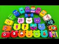 Numberblocks: Look Alphablocks, AlphabetLore, Cocomelon SLIME with Mini Boxes Shapes Colorful! ASMR