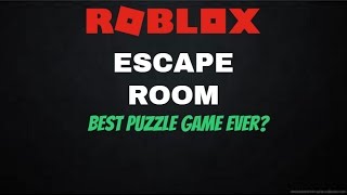 Roblox Escape Room Best Puzzle Game Ever Youtube - best rated roblox puzzle games