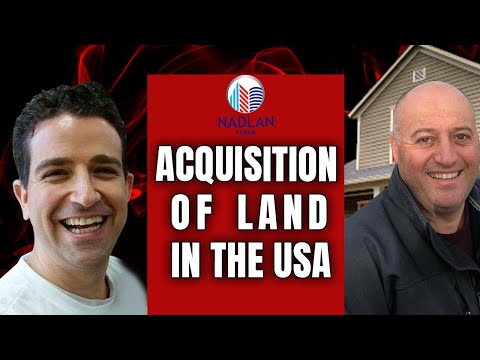 Entrepreneur of the Week - Yossi Golan - Day 2 - Acquisition of land in the USA