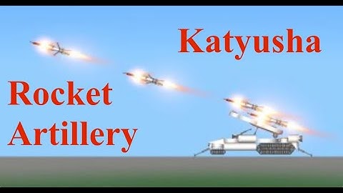 Katyusha Rocket Artillery in Space Flight Simulator