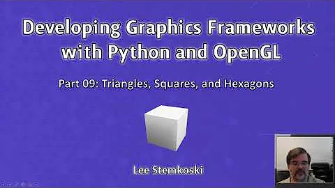 Developing Graphics Frameworks 09 - Triangles, Squares, Hexagons