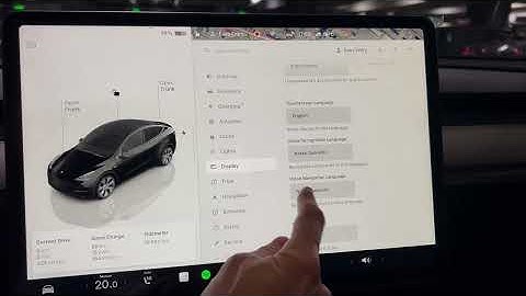 How to Change Language on Tesla Model 3 & Y - 2024