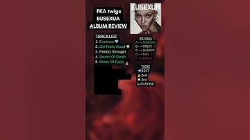 Thumbnail of FKA twigs EUSEXUA ALBUM REVIEW #shorts