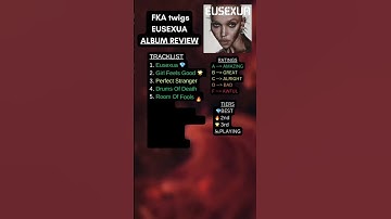 Thumbnail of FKA twigs EUSEXUA ALBUM REVIEW #shorts