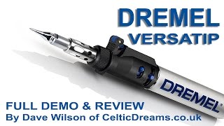 Dremel Versatip Gas Soldering Torch Demo &amp; Review in HD