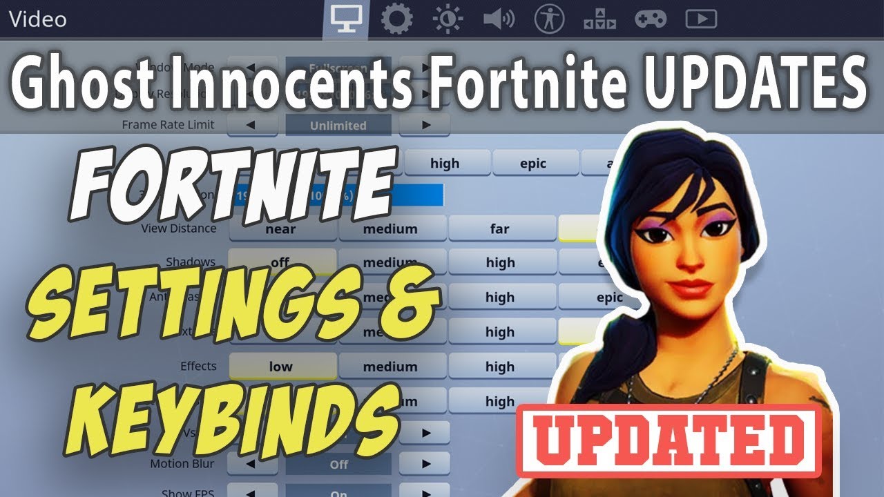 Ghost Innocents Fortnite Settings and Keybinds ( Updated April 2019 ...