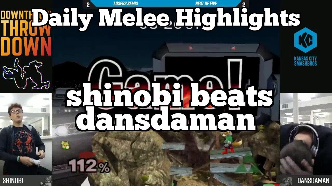 Daily Melee Highlights: shinobi beats dansdaman