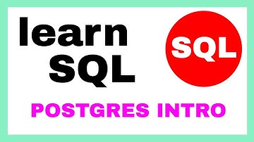 Postgres Video Tutorial - PostgreSQL