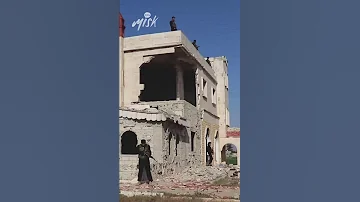 القبض على مستودع أسلحة قرب مزرعة العميد السابق أحمد عبد النبي بريف حمص ومصادرتها أصولا مسك سوريا 