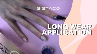 Sistaco Long Wear Application Instructions screenshot 2