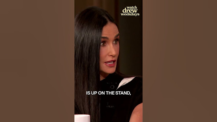 Demi Moore on What it Was Like Working with Jack Nicholson in "A Few Good Men" | Drew Barrymore Show