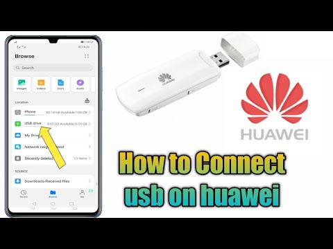 How to Connect USB on Huawei|USB connect in huawei devices| Huawei phone main USB connect Kaise kare