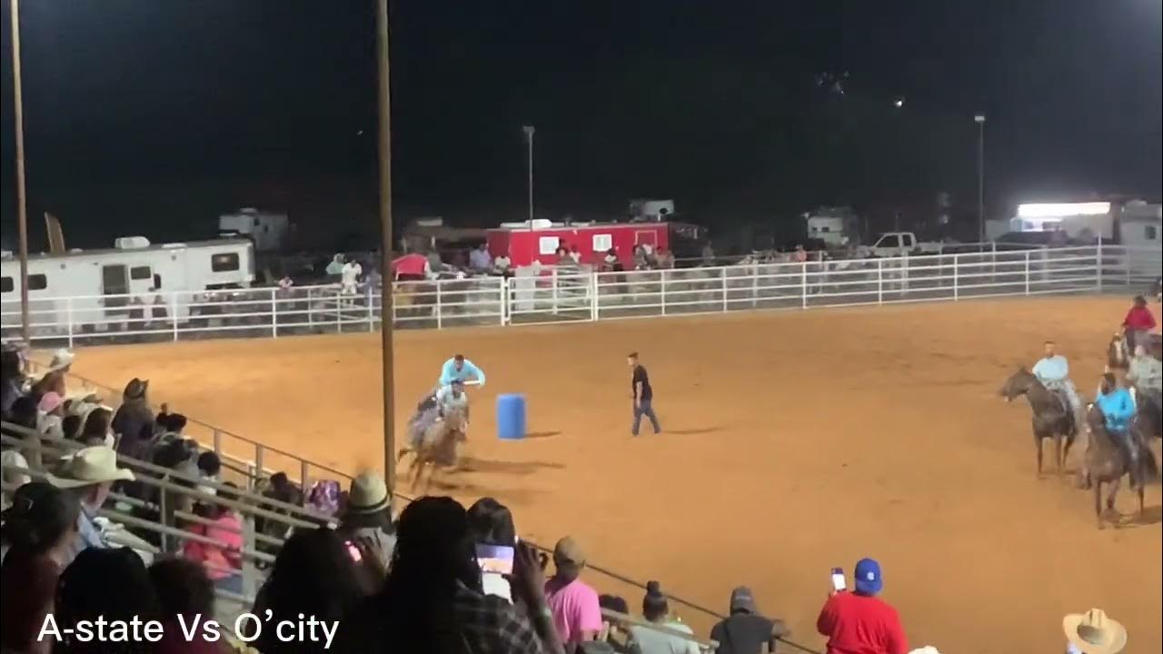 67th annual okmulgee rodeo Friday night 2022 5th race AS Vs OC YouTube
