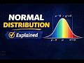 Normal Distribution Explained (Step-by-Step) | Bell Curve & Z-Score Tutorial