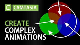 Make complex multilayered animations in Camtasia | Move objects in complex directions in Camtasia