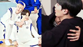 Jimin soft hugs from Yoongi | Yoonmin