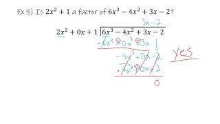 Pre-Calculus: 4-1 Polynomial Functions (cont)