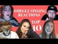 TOP 10 BEST OMEGLE SINGING REACTIONS