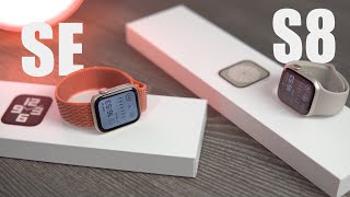 Apple Watch Series 8 y SE 2022, Unboxing en Español ⌚¿Cuál es MEJOR comprar?