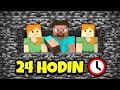 Zavřel jsem 100 Hráčů do Bedrock vězení na 24 Hodin