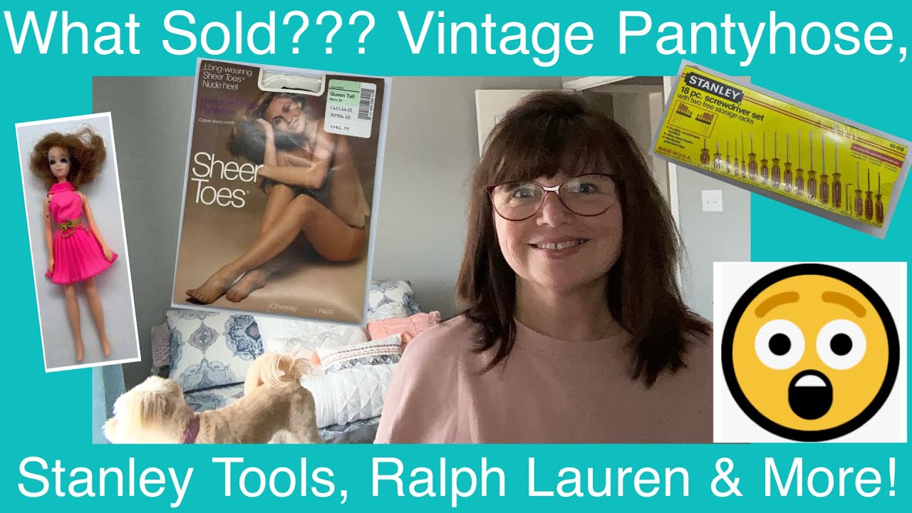 What Sold? Vintage!!! Pantyhose, Ralph Lauren, Stanley Tools and More