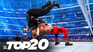 WrestleMania feats of strength: WWE Top 10 special edition, March 24, 2024 screenshot 5