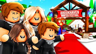 TAPPY Family Visits the *NEW* WINTER FESTIVAL! (Brookhaven RP)