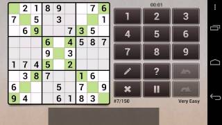 Andoku Sudoku 2 Free - Basic Gameplay