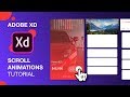 Scrolling Animations in Adobe Xd - Animate on Scroll | Design Weekly