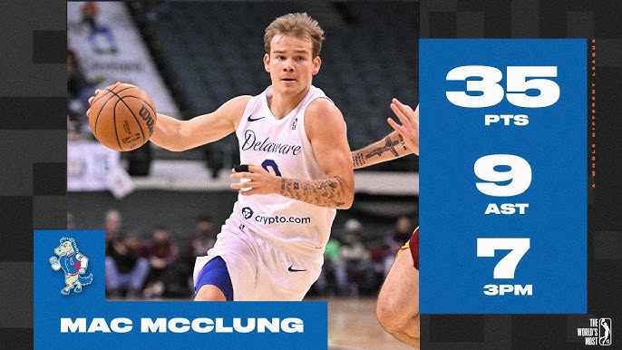 Georgetown freshman Mac McClung is electrifying, dynamic — and white