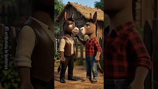 "Él susurraba dudas… y el burro perdió el hogar que construyó"#reflexion #relacion #shorts